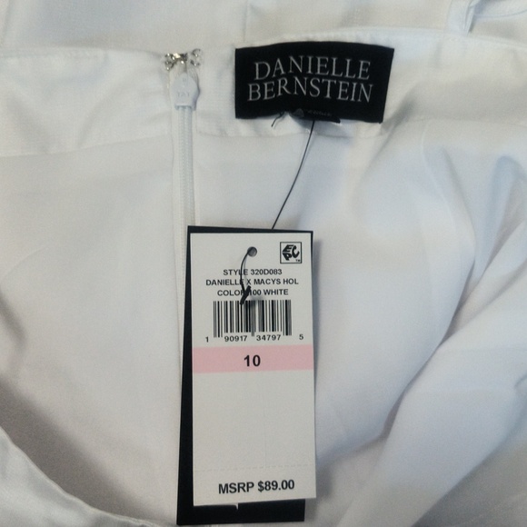 [5x$20] New Mini White Dress / Size 10 - Picture 3 of 7